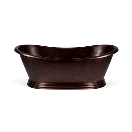 Luxury Copper Bathtub With Mexican Patina Deep Tones